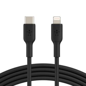 CABLE BELKIN CAA003BT1MBK USB-C A LIGHTNING BOOST CHARGE 1m COLOR NEGRO