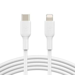 CABLE BELKIN CAA003BT1MWH USB-C A LIGHTNING BOOST CHARGE 1m COLOR BLANCO
