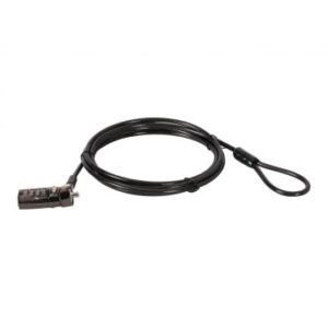 CABLE DE SEGURIDAD CONCEPTRONIC CUSTODIO01BN NANO POR COMBINACION 4 DIGITOS 1.8M