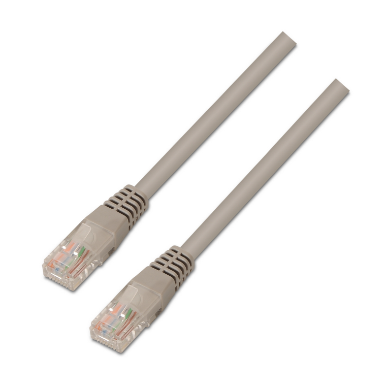 CABLE RED LATIGUILLO RJ45 CAT.6 UTP AWG24 GRIS 3.0M AISENS A135-0231