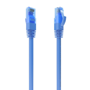 CABLE RED LATIGUILLO RJ45 CAT.6 UTP AWG26 CCA AZUL 30CM AISENS A135-0796