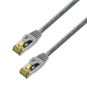 CABLE RED LATIGUILLO RJ45 LSZH CAT.7 SFTP AWG26 GRIS 2.0M AISENS A146-0335