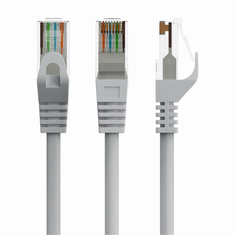 CABLE RED GEMBIRD UTP CAT6 10M COBRE GRIS