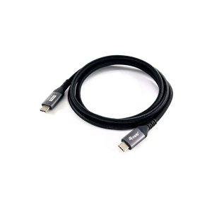 CABLE USB-A MACHO USB-C MACHO USB 4 Gen2x2 2M TRANSFERENCIA 40G 240W 4K COLOR NEGRO