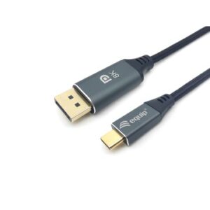 CABLE USB-C A DISPLAYPORT 1.4 MACHO MACHO 1M EQUIP 8K/60Hz REF. 133421