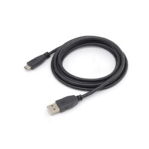 CABLE USB 2.0 USB-C MACHO USB-A MACHO MACHO 3M TRANSFERENCIA 480MBPS COLOR NEGRO