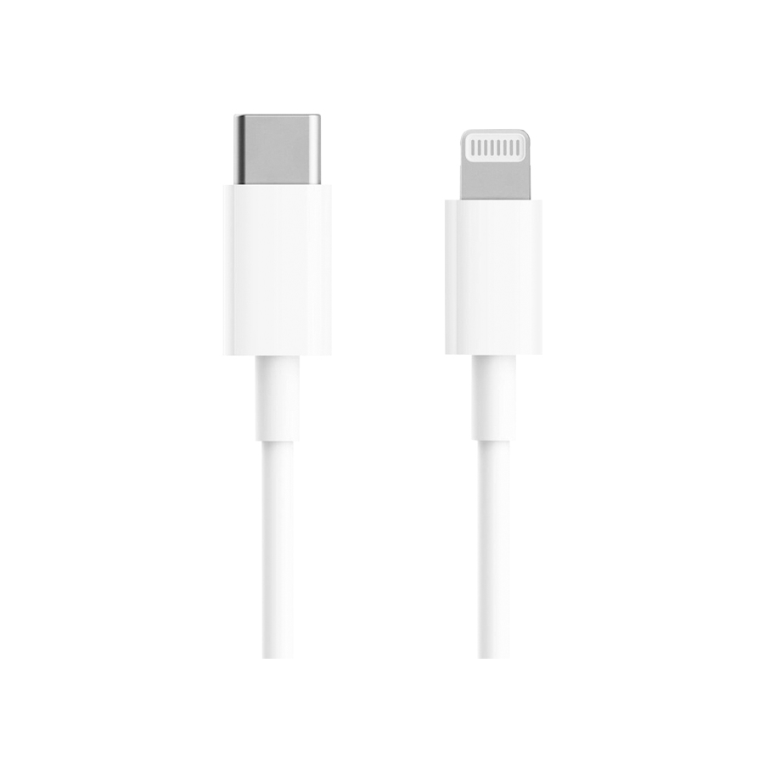 CABLE XIAOMI USB-C A LIGHTNING MFI 18W BLANCO 1M