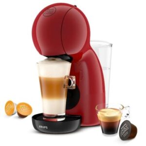 CAFETERA KRUPS PICCOLO XS DOLCE GUSTO 1600 W, 15 bar Color ROJO