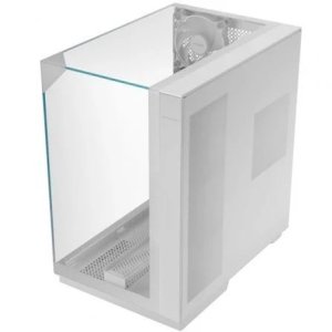 CAJA ATX SEMITORRE GAMING MARS GAMING MC3GF TRIPLE CRISTAL TEMPLADO ARGB GPU 383mm 1x3.5 3x2.5 BLANC