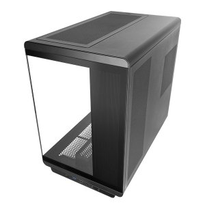 CAJA ATX SEMITORRE GAMING MARS GAMING MCREV CRISTAL TEMPLADO GPU 420mm 1x3.5 2x2.5