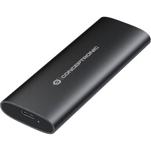 CAJA EXTERNA M.2 USB-C CONCEPTRONIC DANTE HD M.2 SATA/NVMe SSD USB-C 3.2 Gen2 / USB-A