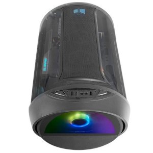 CAJA MICROATX GAMING MARS GAMING MCCYLON NEGRO DISEÑO TURBINA GPU 365mm 2x3.5 2x2.5