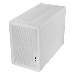 CAJA MICROATX MARS GAMING MCXPS CRISTAL TEMPLADO MESH GPU 280-360mm 1x3.5 2x2.5 BLANCO