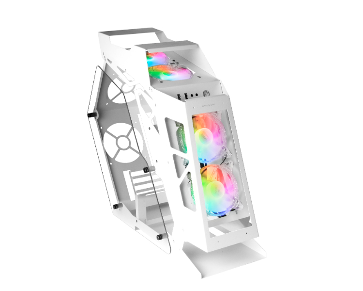 CAJA MINITORRE MICROATX MC61 BLANCO MARS GAMING