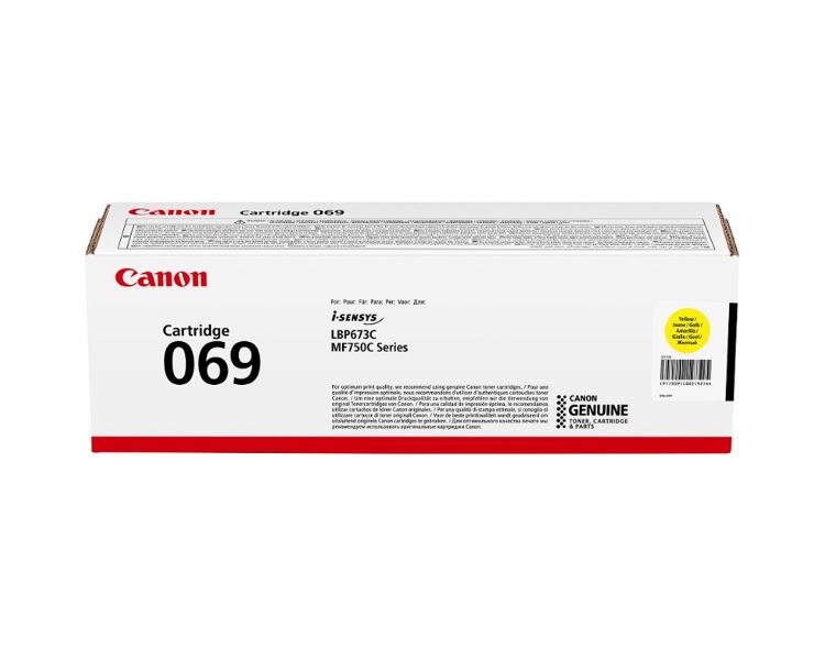 TONER AMARILLO CANON 069Y