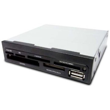 LECTOR TARJETA MEMORIA INTERNO COOLBOX CF/SD/MMC/SM CR-400 NEGROCRCOOCR4002L