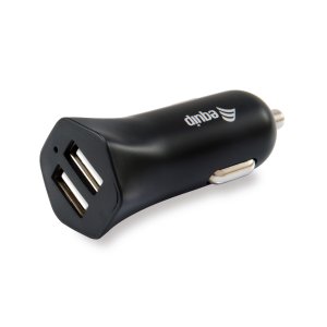 CARGADOR DE COCHE EQUIP 5V 2xUSB  12/24V 12W