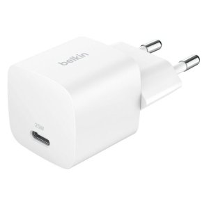 CARGADOR USB BELKIN WCA012KQWH USB-C PD 25W COLOR BLANCO