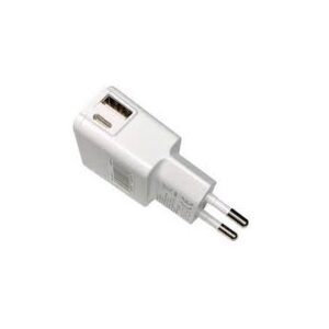 CARGADOR USB NORTESS KIT 5 UNIDADES USB 1 PUERTO USB A + PUERTO USB-C COLOR BLANCO