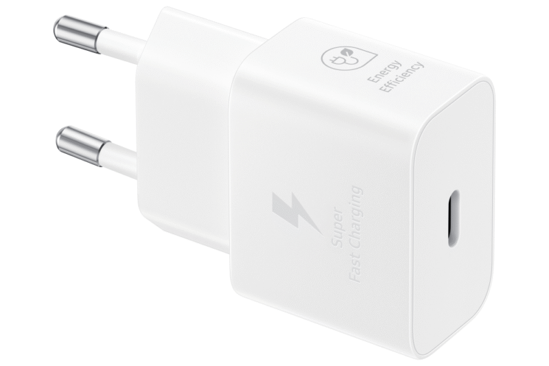 CARGADOR SAMSUNGEP-T2510 USB-C 25W GAN BLANCO SIN CABLE