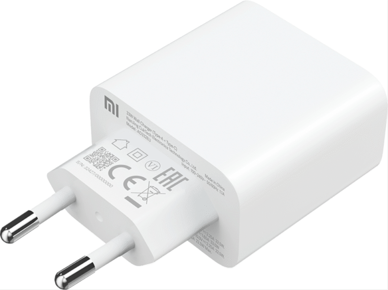 CARGADOR  USB-C XIAOMI PARED MI 33W CHARGER X USB A BHR4996GL