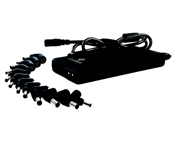 AC ADAPTER UNIVERSAL NOTEBOOK 90W AUT. SLIM COOLBOX