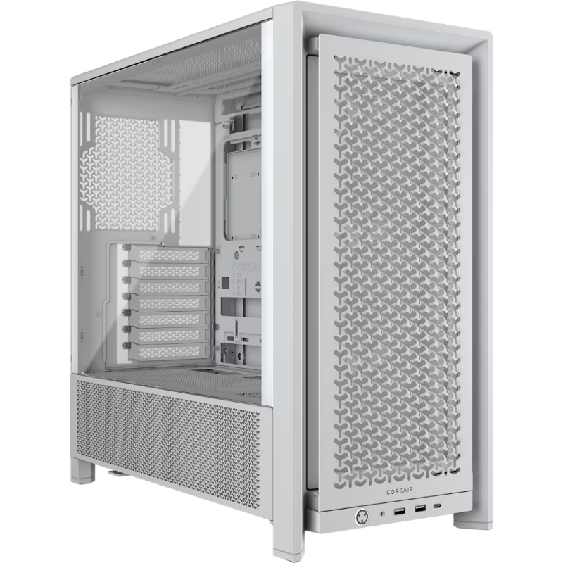 CAJA SEMITORRE ATX FRAME 4000D RS WHITE CORSAIR