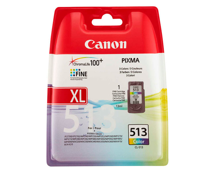 CARTUCHO TINTA COLOR CANON CL513