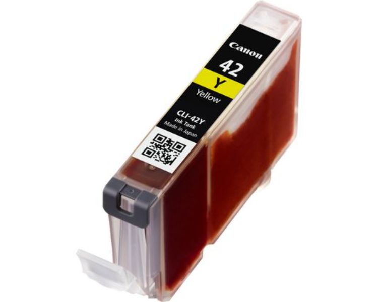 CARTUCHO TINTA YELLOW CANON CLI42Y