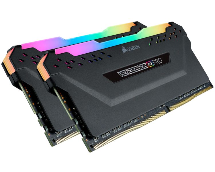 DDR4 32 GB 3600 (2X16KIT) VENGEANCE RGB PRO BLACK CORSAIR