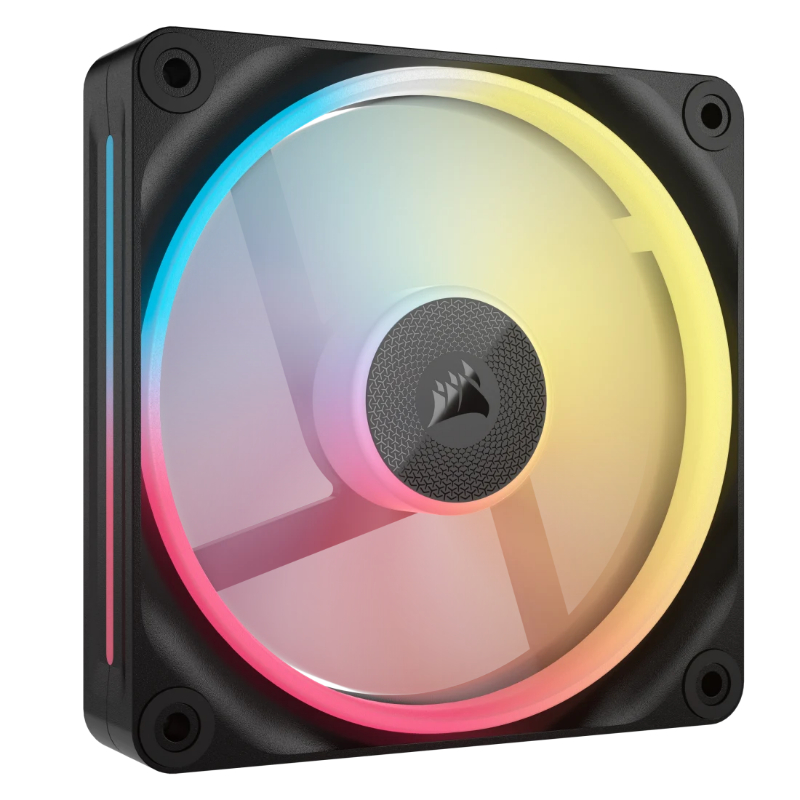 VENTILADOR AUXILIAR LX120-R ICUE LINK RGB 120MM BLACK SINGLE PACK CORSAIR
