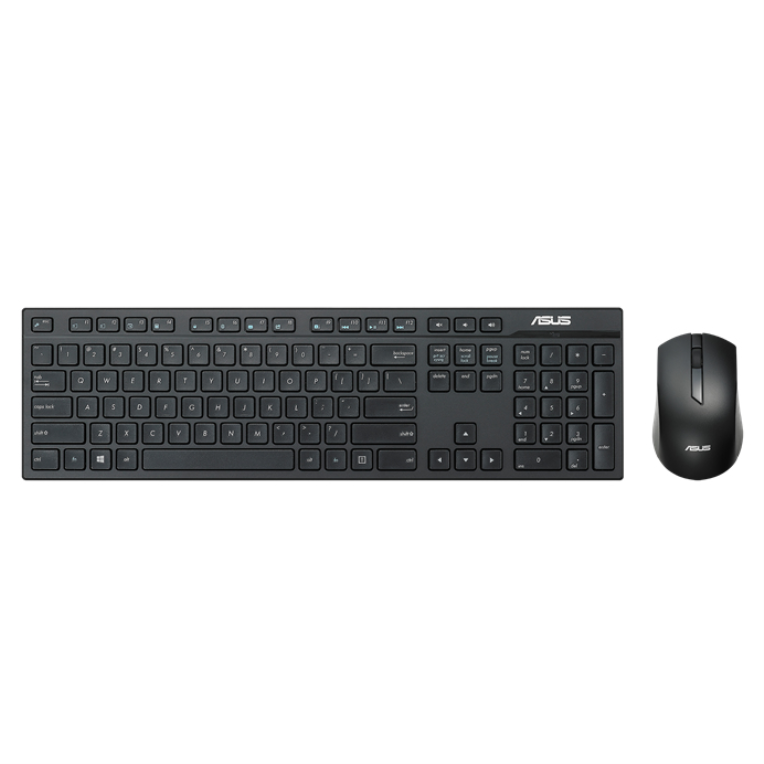 COMBO TECLADO RATON ASUS W2500 RF INALAMBRICO BLACK