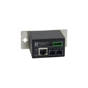 CONVERTIDOR FIBRA LEVEL ONE IEC-4002 RJ45 ETHERNET A FIBRA MULTIMODO ST 2KM