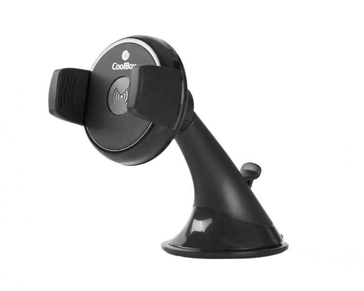 SOPORTE COCHE SMARTPHONE + CARGA INALAMBRICA COOLBOX