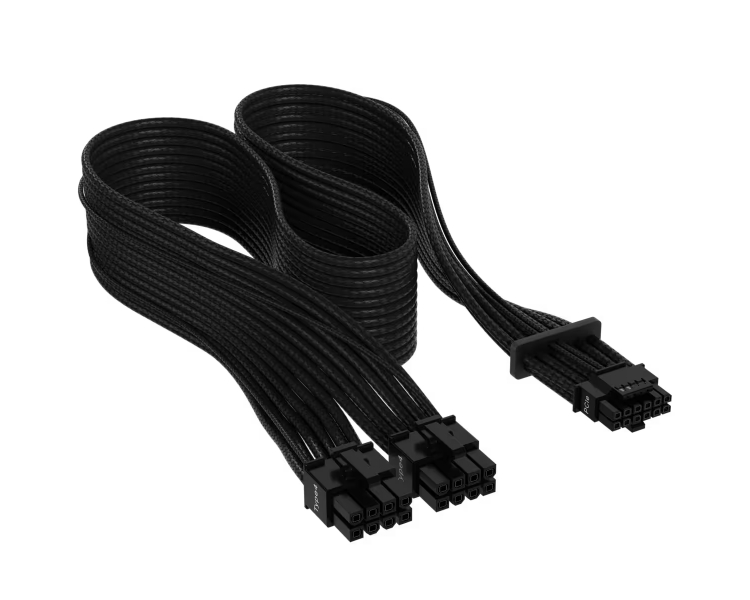 CABLE FUENTE ALIMENTACION PCIe 5.0 600W 12+4 BLACK CORSAIR