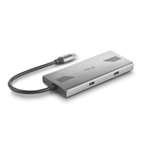 HUB 4 PUERTOS USB-C WONDERDUO-C GRIS NGS