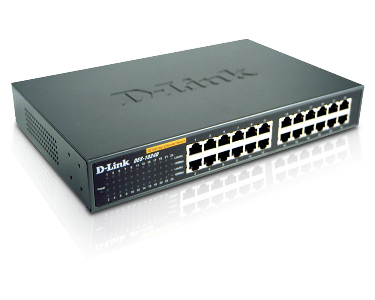 D-LINK SWITCH 24 PUERTOS 10/100