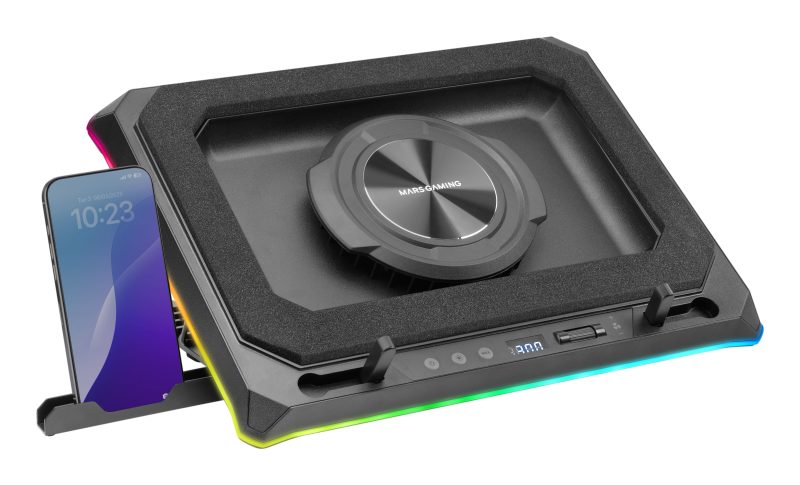 NOTEBOOK COOLER PAD MNBC-ULTRA NEGRO MARS GAMING