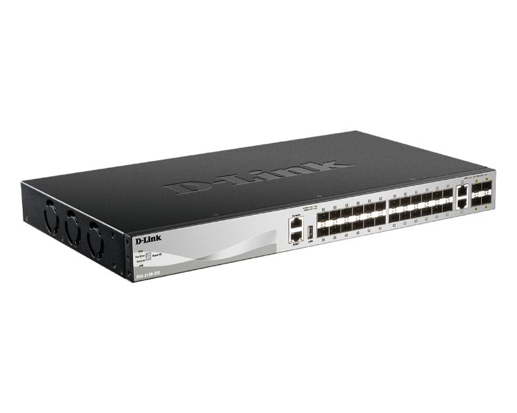 D-LINK SWITCH 24 PUERTOS 1Gbit w/2 10 Gbit ETH +2 10 Gbit SFP+