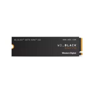 DISCO M.2 NVMe 1TB WD BLACK SN770 WDS100T3X0E PCIE 4,0 X4 READ 5150Mbps WRITE 4900Mbps