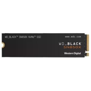 HD  SSD 1TB WESTERN DIGITAL M.2 2280 PCIe 4.0 NVMe BLACK SN850X WDS100T2X0E