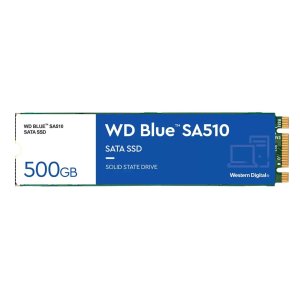 DISCO M.2 SATA 500GB WD BLUE SA510 WDS500G3B0B READ 560Mbps WRITE 510Mbps