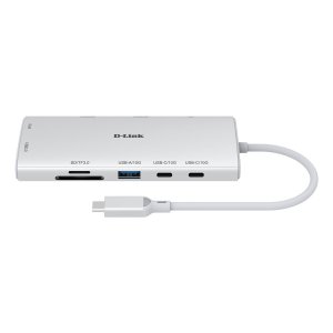 D-Link DUP-A01 Hub USB-C 10 en 1 2xHDMI