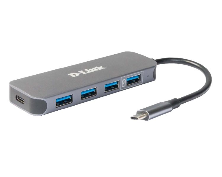 D-LINK DOCKING STATION USB-C 5 EN 1 CON SUMINISTRO ELECTRICO