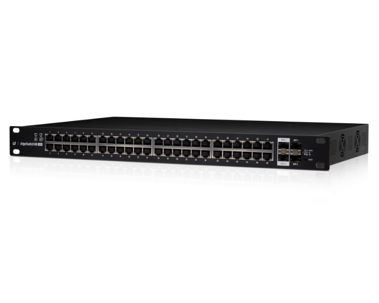 UBIQUITI EDGE SWITCH 48 PUERTOS ES48-500W RACK PoE+