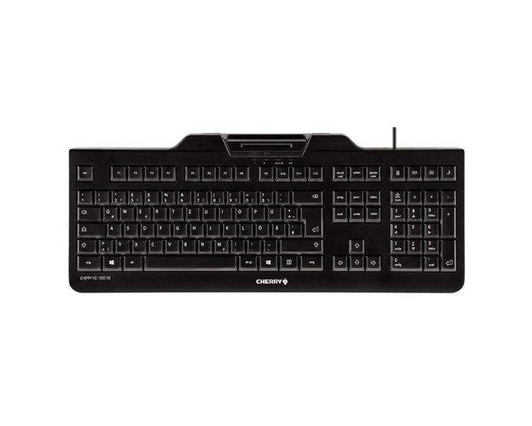 TECLADO KC 1000 SC CON LECTOR DNIe NEGRO CHERRY