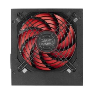 FUENTE DE ALIMENTACION MARS GAMING MPIII550P EFIC. 85% AI-RPM APFC DIGITAL FBD 120mm NEGRO