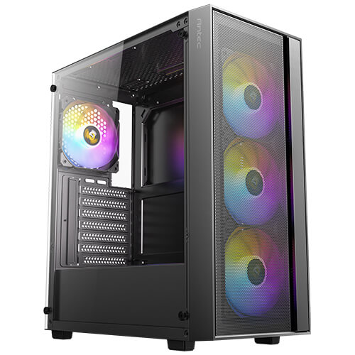CAJA SEMITORRE ATX AX65 A-RGB NEGRO ANTEC