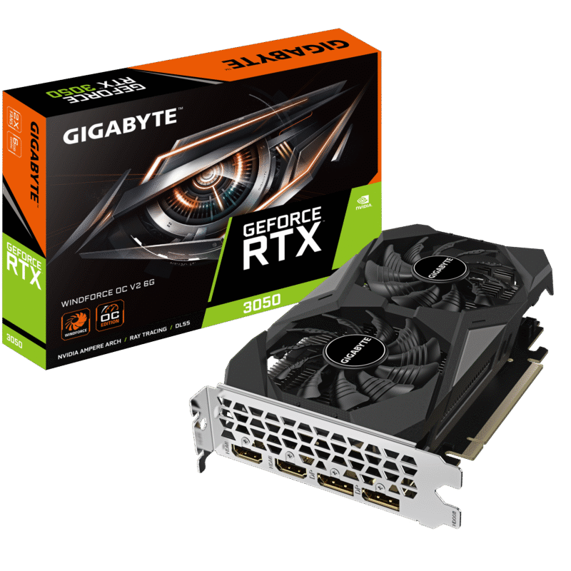 VGA NVIDIA RTX 3050 WINDFORCE OC V2 6 GB GIGABYTE