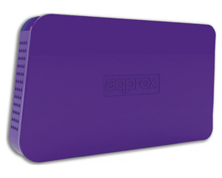 CAJA EXTERNA USB 2.5'' SATA 3.0 MORADO APPROX